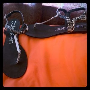 Calvin Klein Samira women’s Sandals. Sz 10.